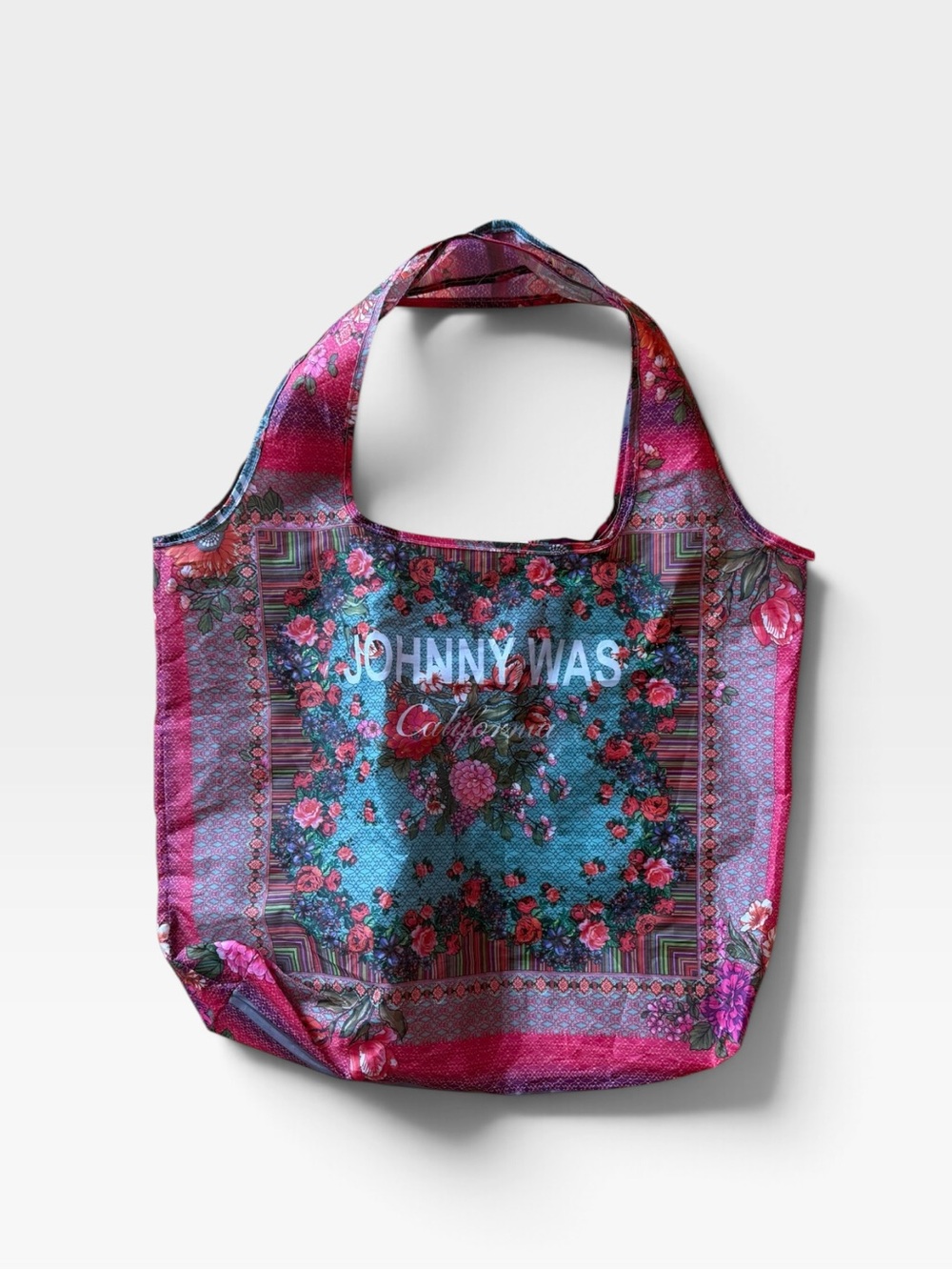 Johnny Was Floral Reusable Tote Bag